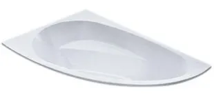 DUSCHOLUX Malaga 460 Raumsparwanne asymmetrisch links