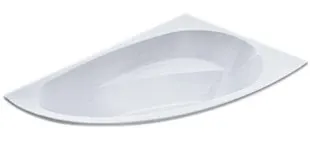 DUSCHOLUX Malaga 461 Raumsparwanne asymmetrisch rechts