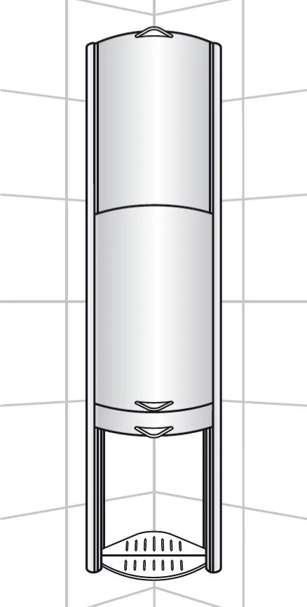 DUSCHOLUX Showerbox normal mit 3 Schiebeelementen Bild 2