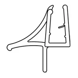 DUSCHOLUX Wasserabweisprofil für Magic Plus