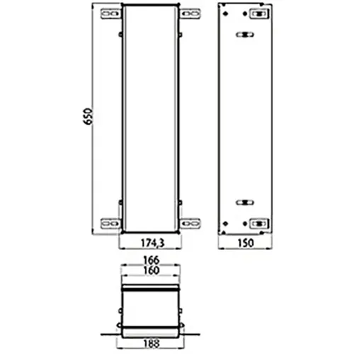 Emco asis 150 WC-Modul Unterputzmodell Bild 4
