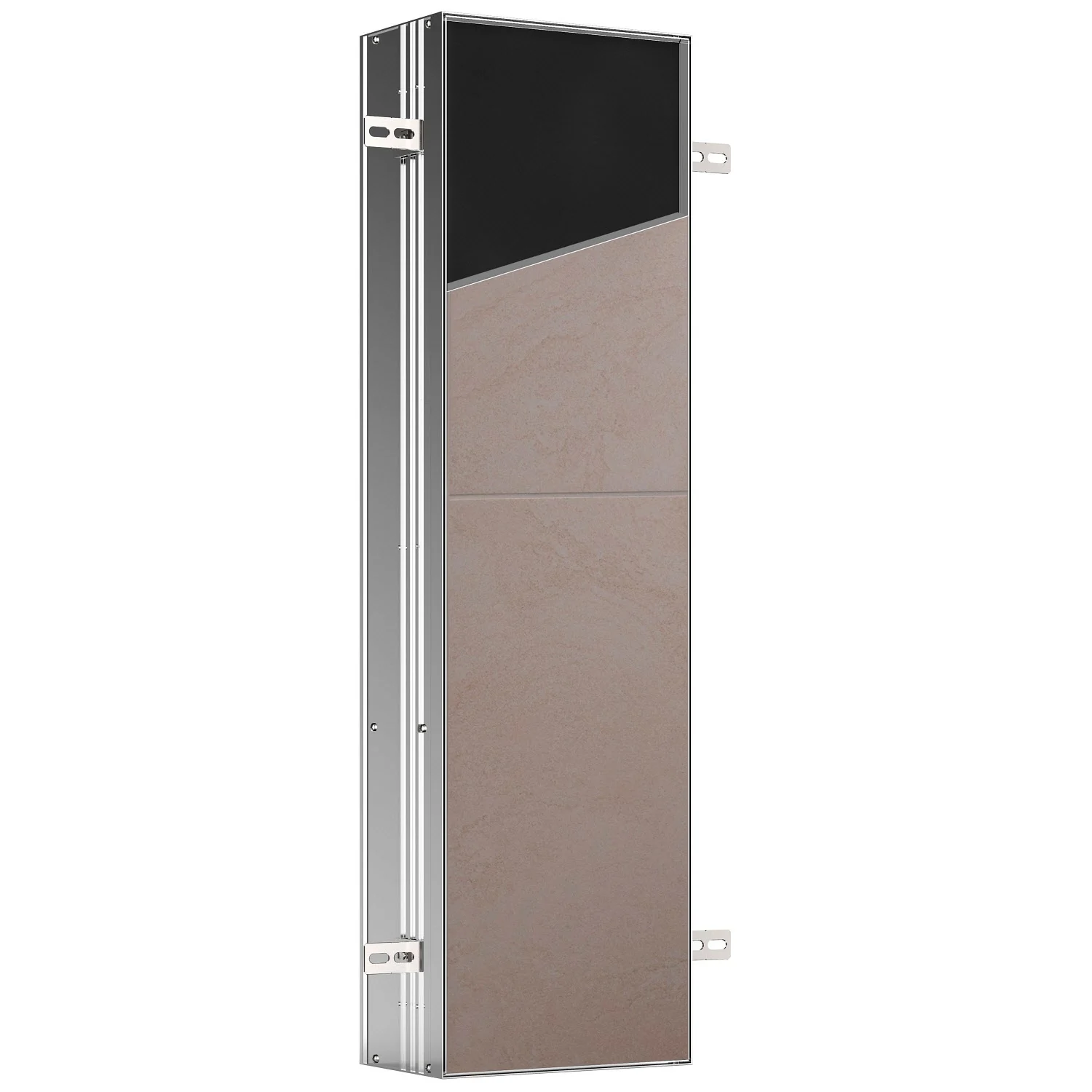 Emco asis plus Schrankmodul - Unterputzmodell 25 x 90 cm