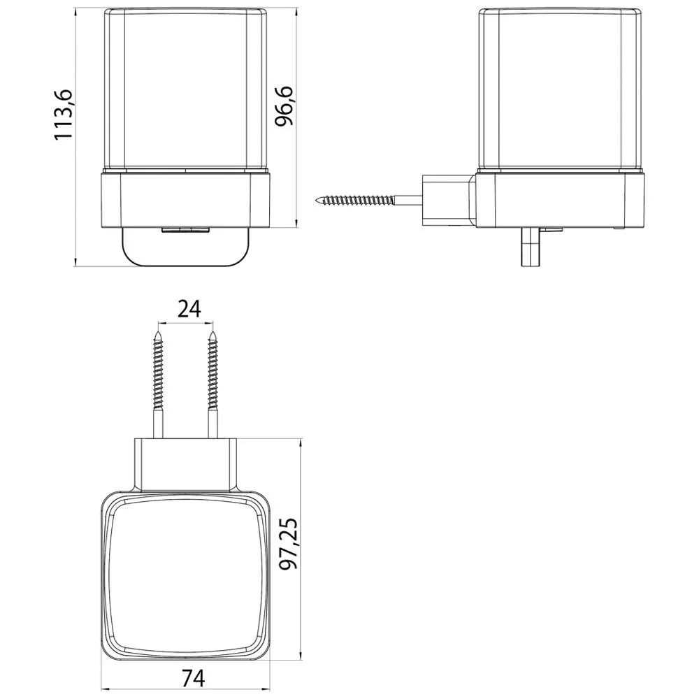 Emco Loft Flüssigseifenspender mit Stülpbecher aus satiniertem Kristallglas Bild 2