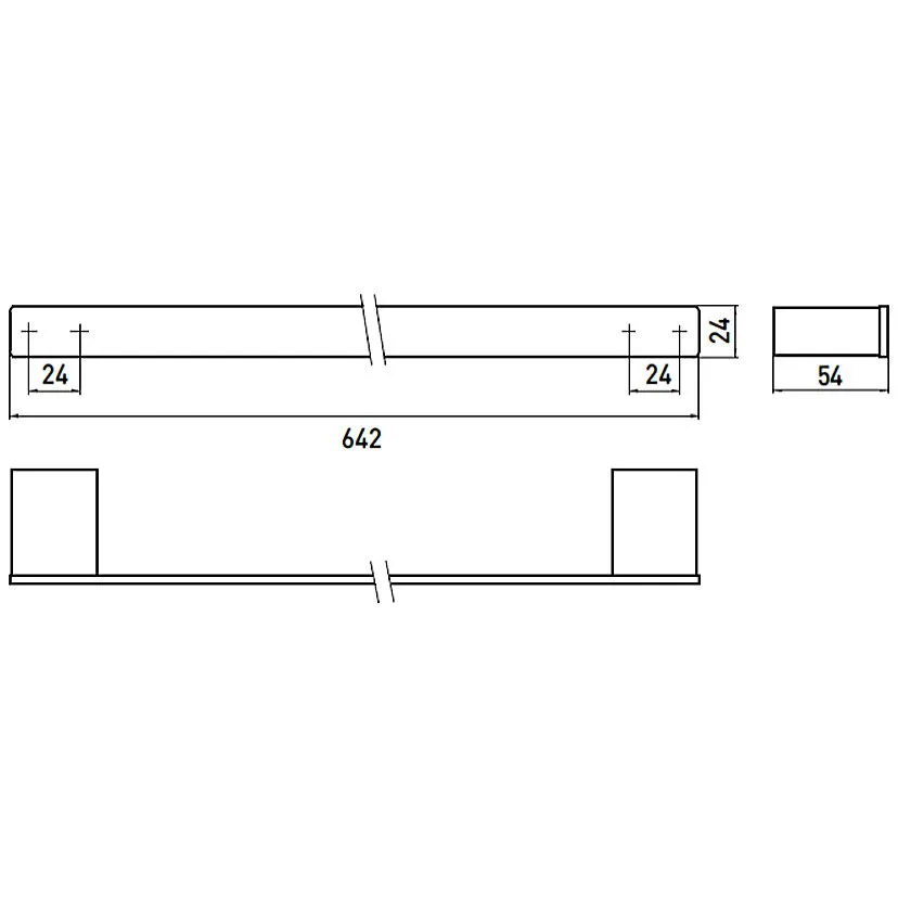 Emco Loft Badetuchhalter 64,2 cm Bild 3