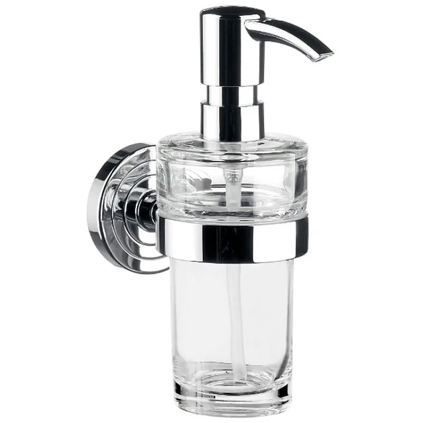 Emco Polo Flüssigseifenspender mit Behälter aus Kristallglas