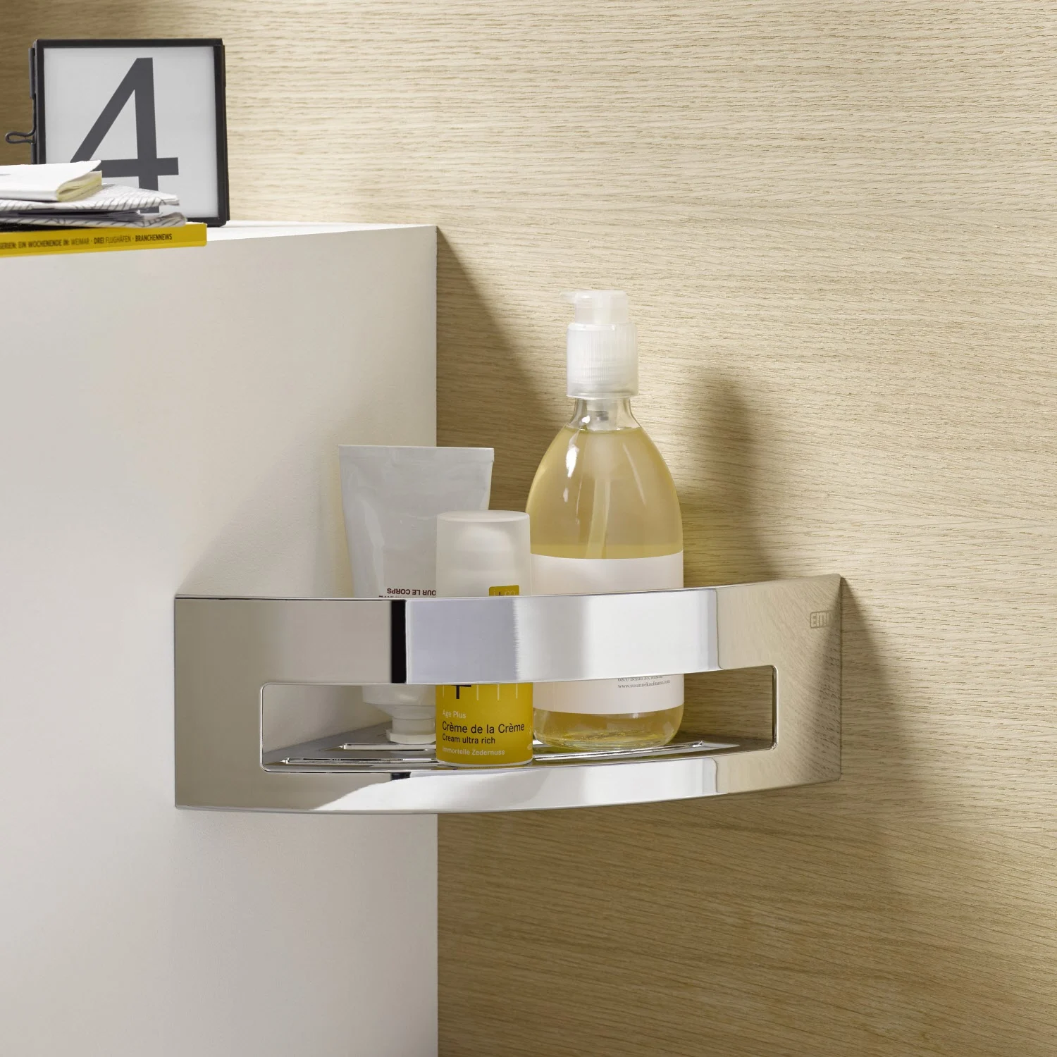 Emco system 2 Eckwandkorb mit verdeckter Befestigung Bild 2