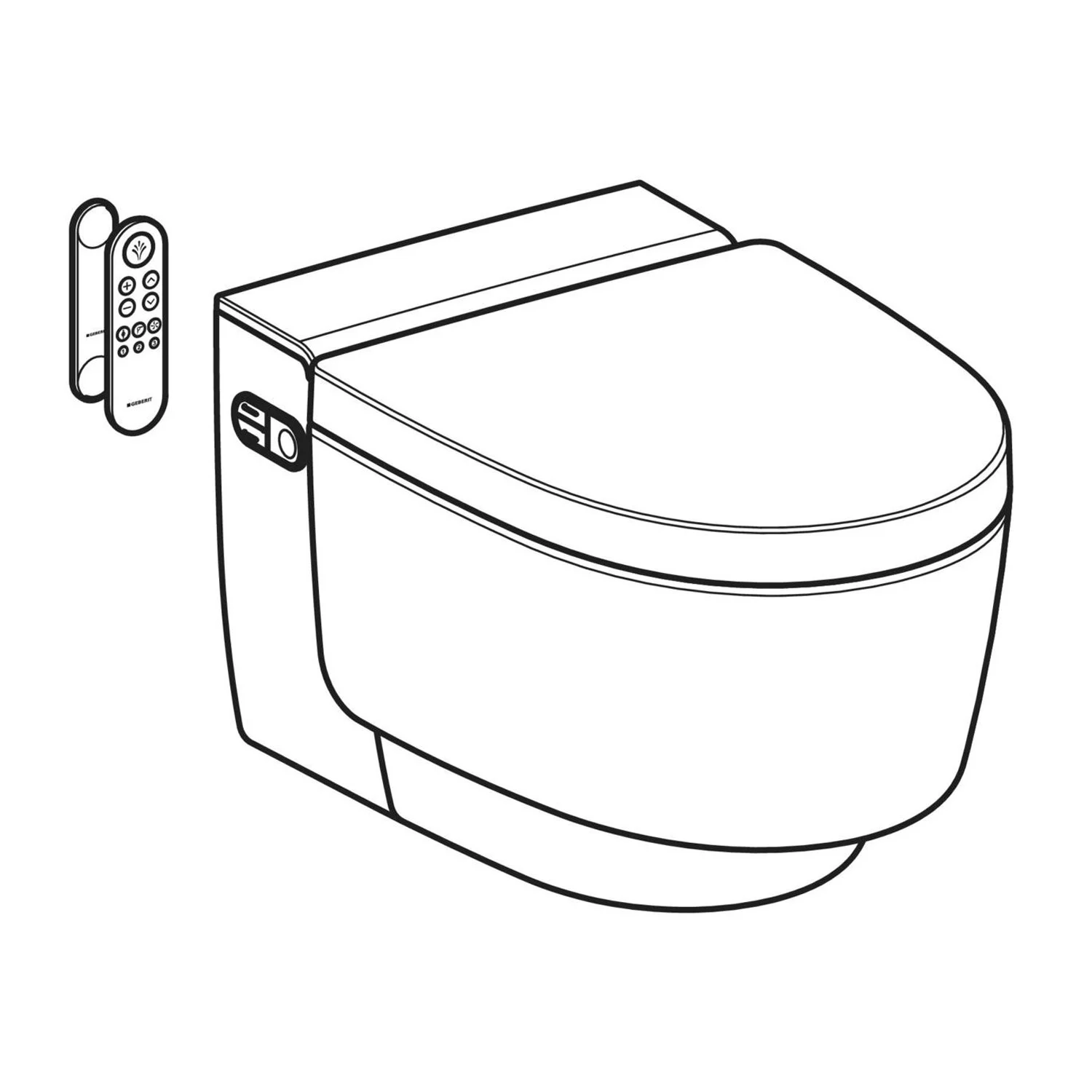 Geberit AquaClean Mera Comfort WC-Komplettanlage Bild 5
