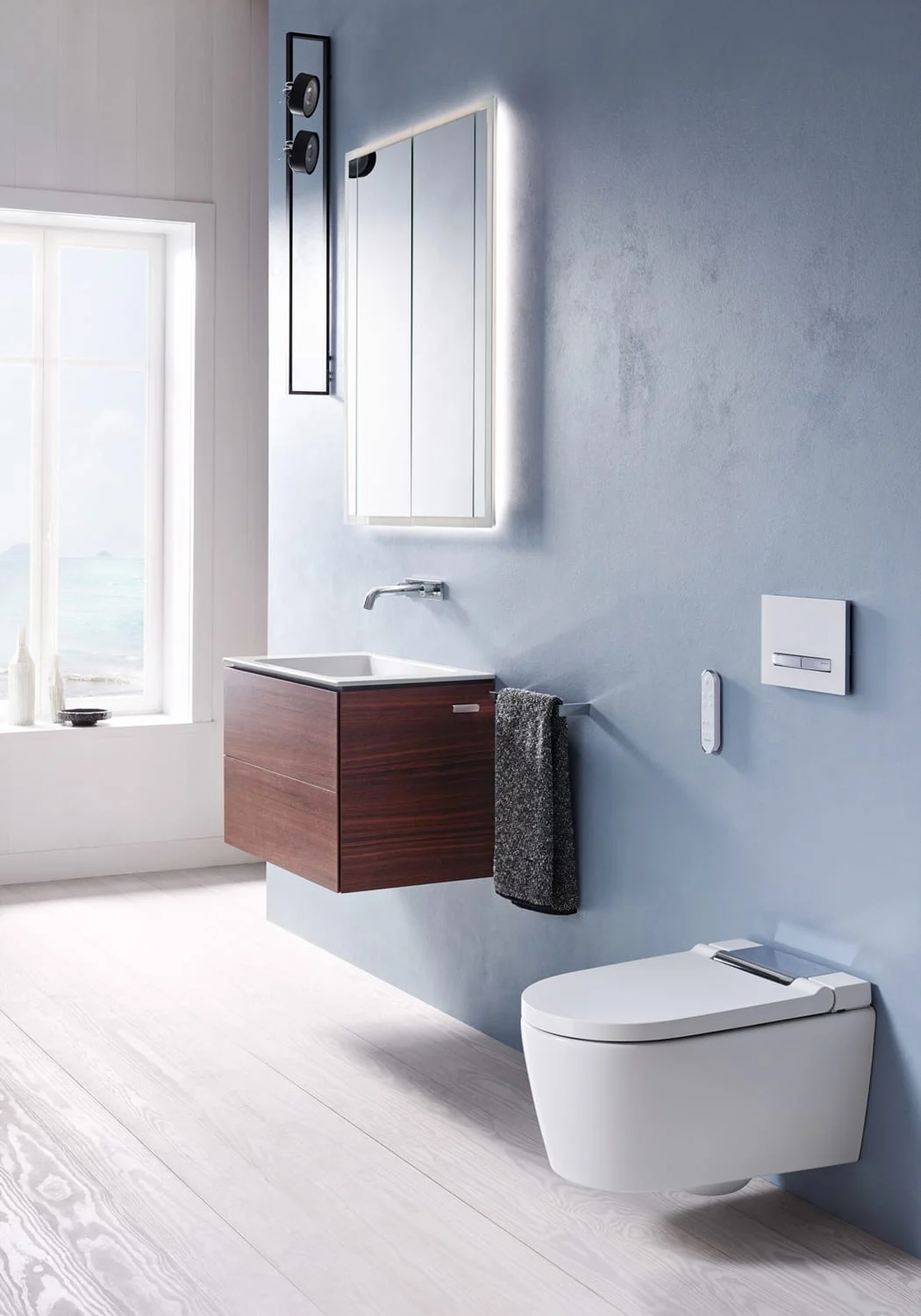 Geberit AquaClean Sela WC-Komplettanlage Wand WC Bild 7