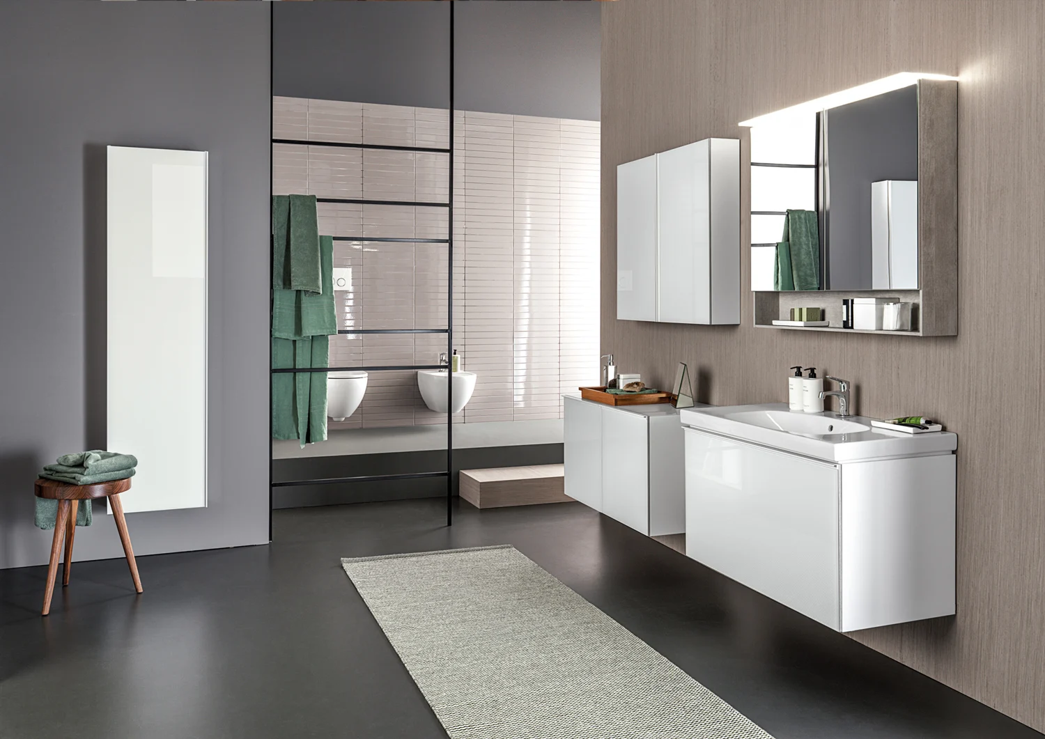 Geberit Acanto Waschtisch mit Ablagefläche 90 x 48,2 cm Bild 3