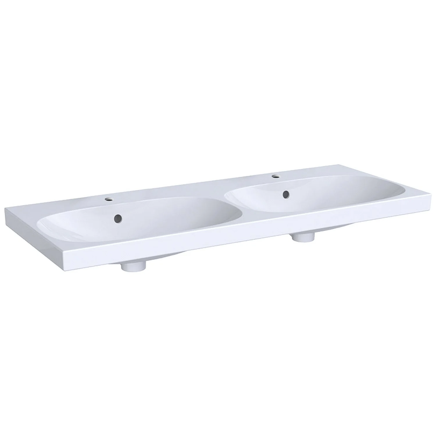 Geberit Acanto Doppelwaschtisch 120 x 48,2 cm