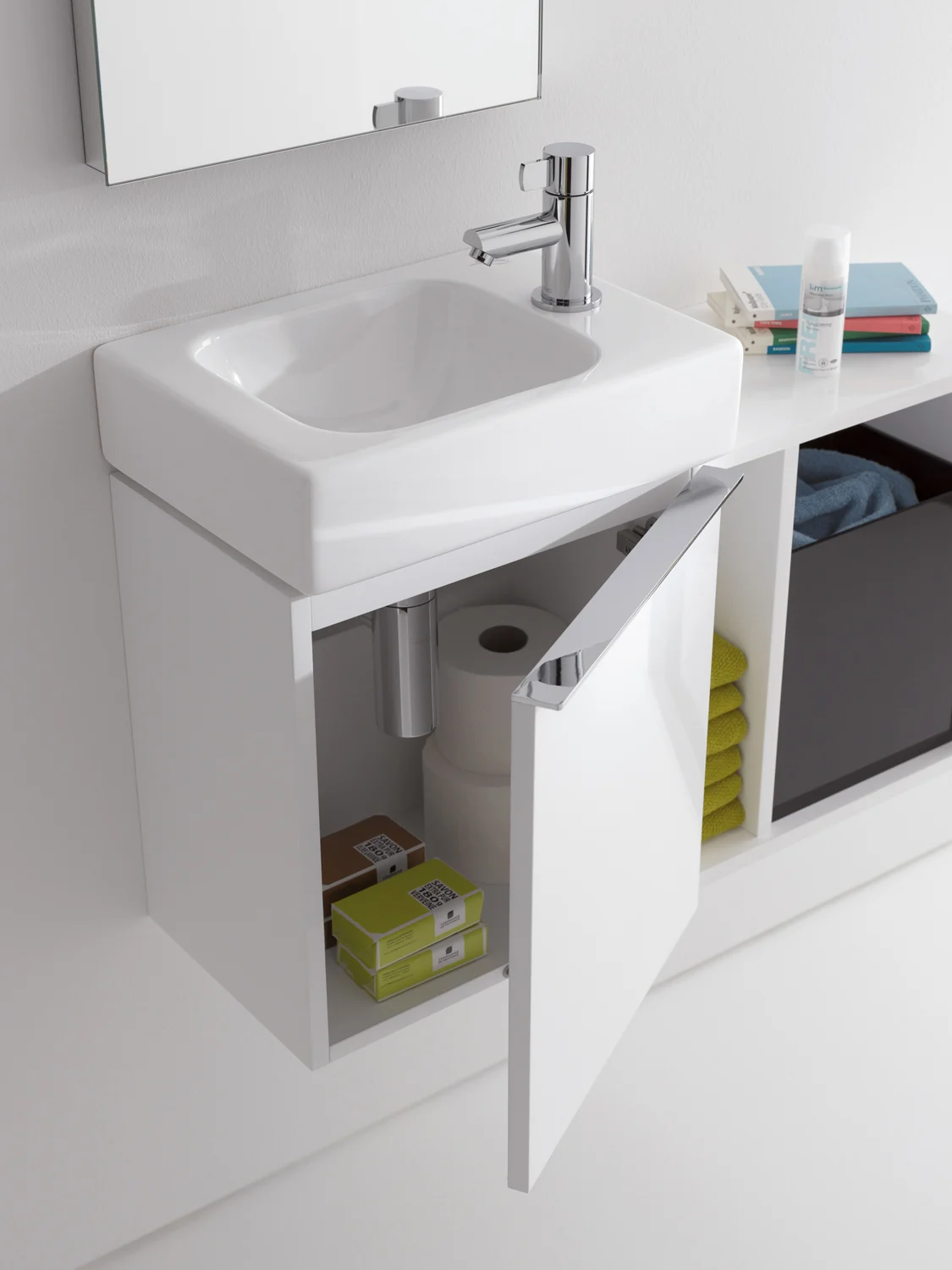 Geberit iCon Handwaschbecken 38 cm mit Hahnloch rechts Bild 2