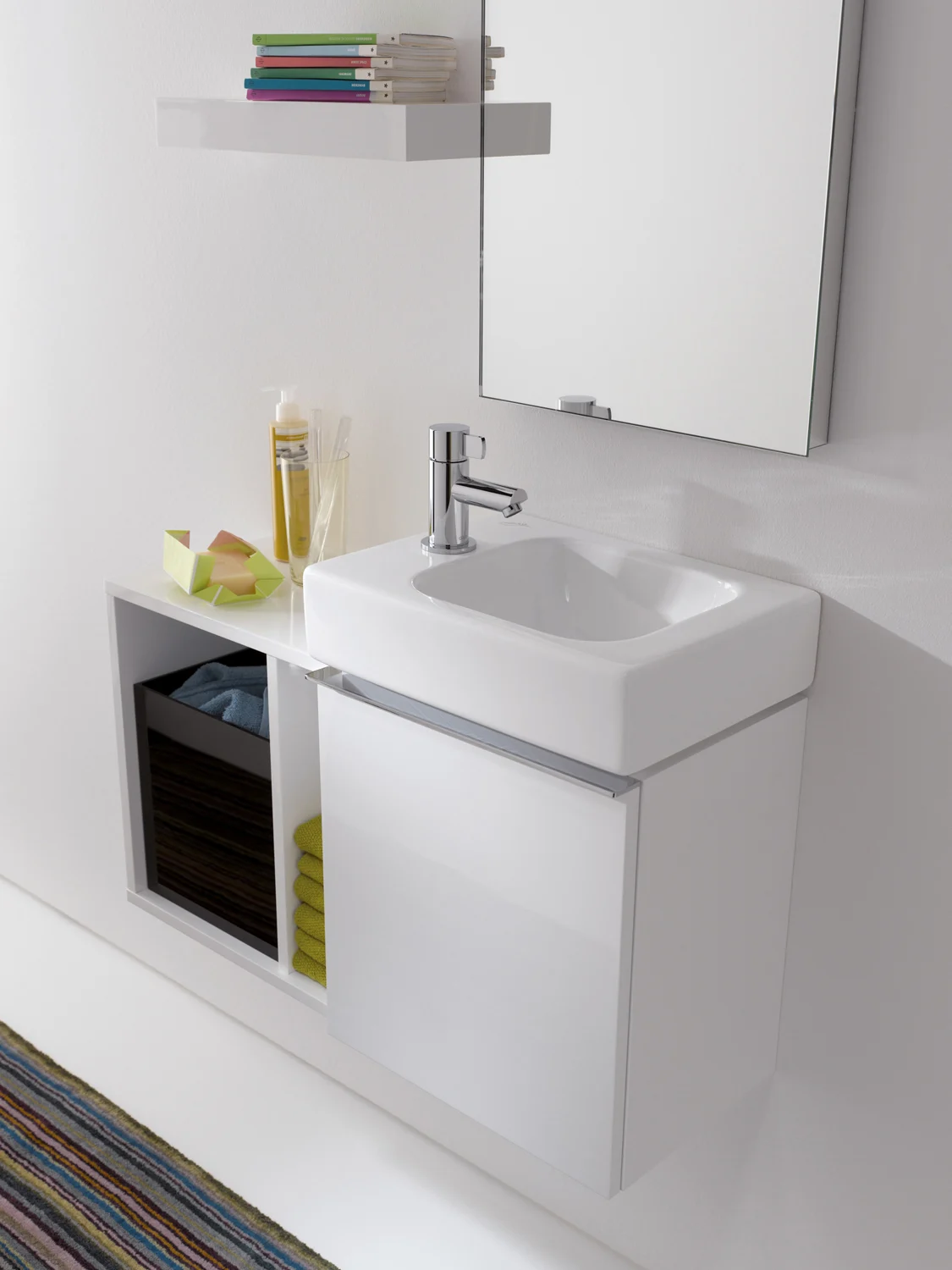 Geberit iCon Handwaschbecken 38 cm mit Hahnloch links Bild 2