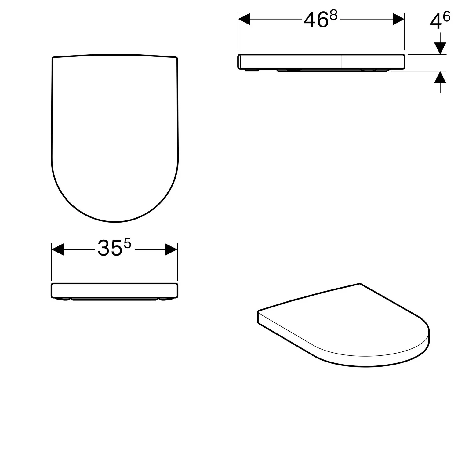 Geberit iCon WC-Sitz mit Absenkautomatik Bild 4