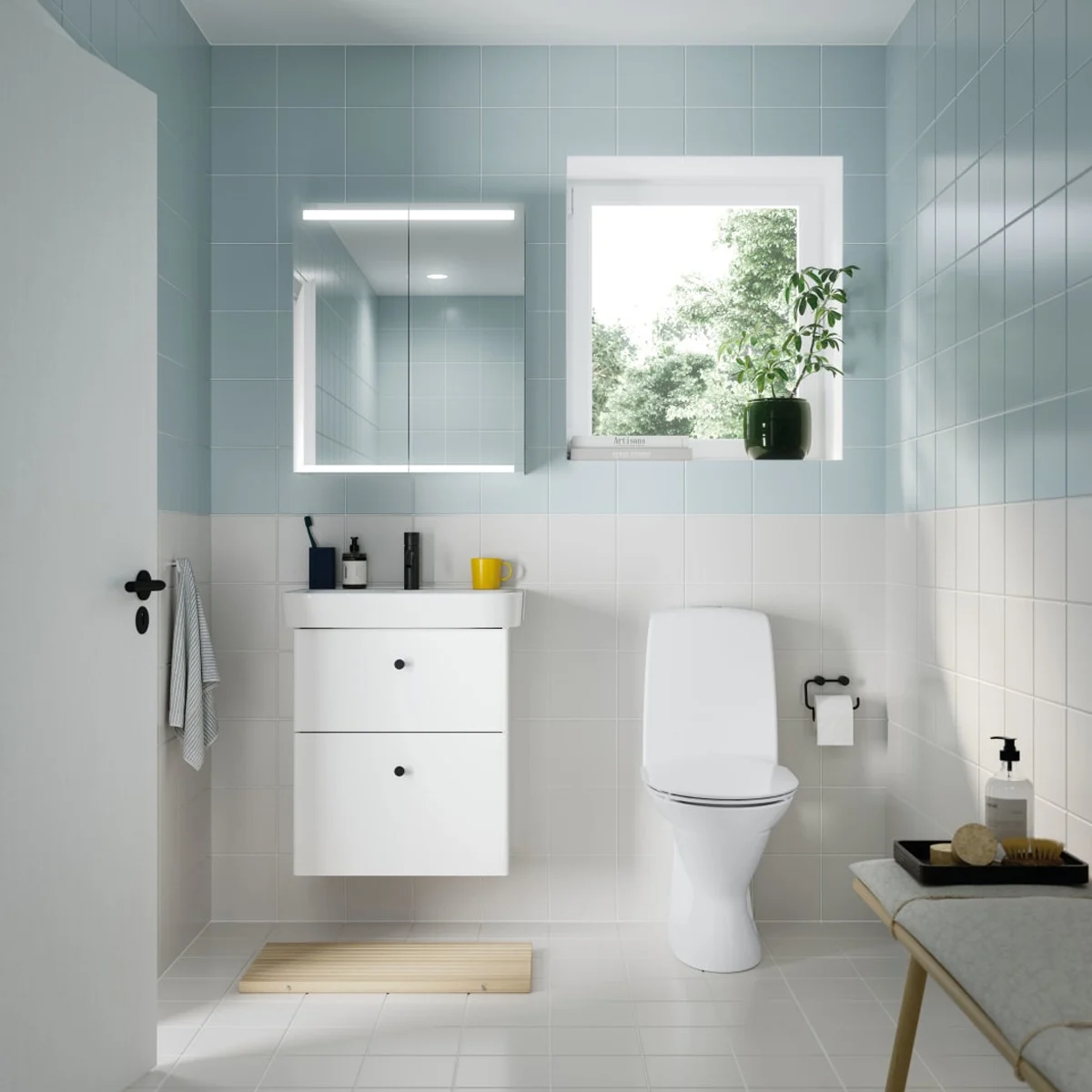 Geberit Option Spiegelschrank mit Beleuchtung 60 cm Bild 2