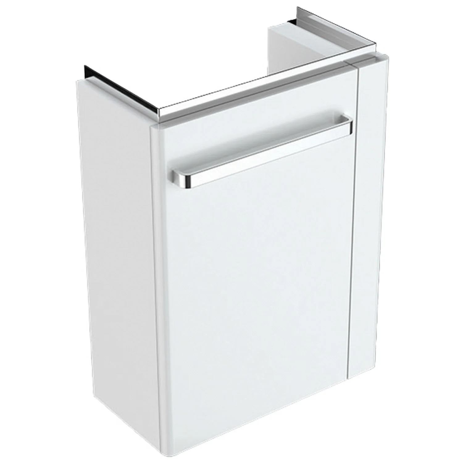 Geberit Renova Compact Handwaschbecken-Unterschrank 44,8 cm, mit Handtuchhalter rechts