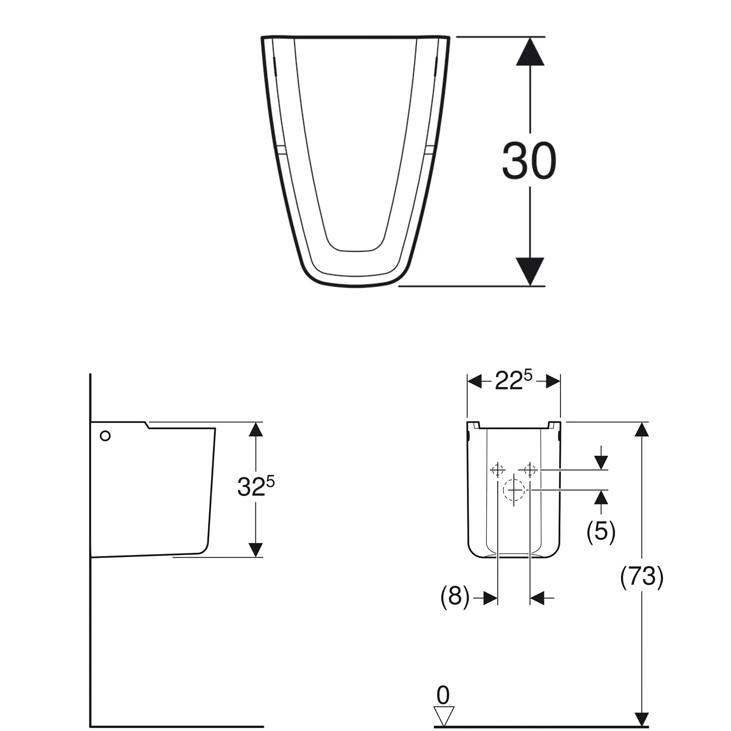 Geberit Renova Plan Halbsäule Bild 2