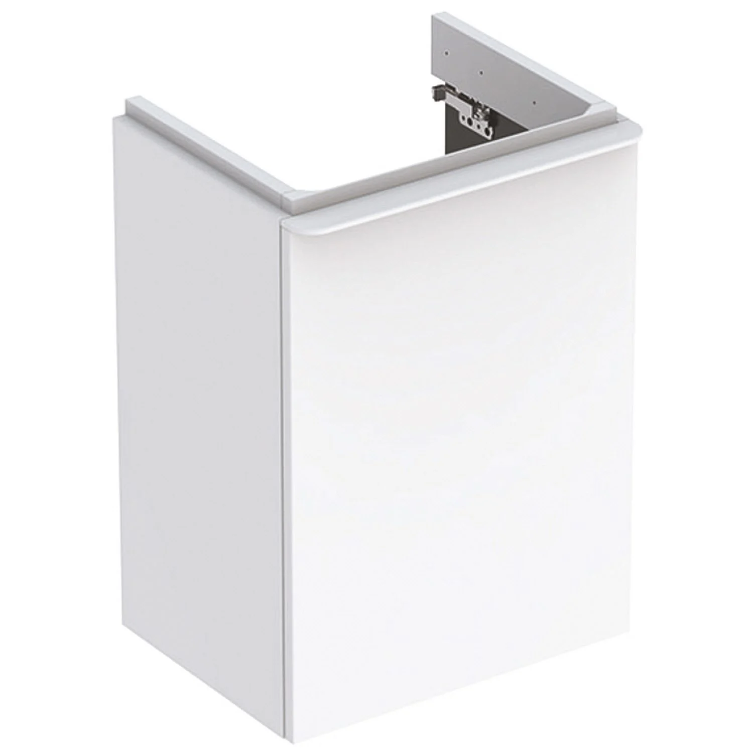 Geberit Smyle Square Handwaschbecken-Unterschrank 44,2 cm, Türanschlag rechts