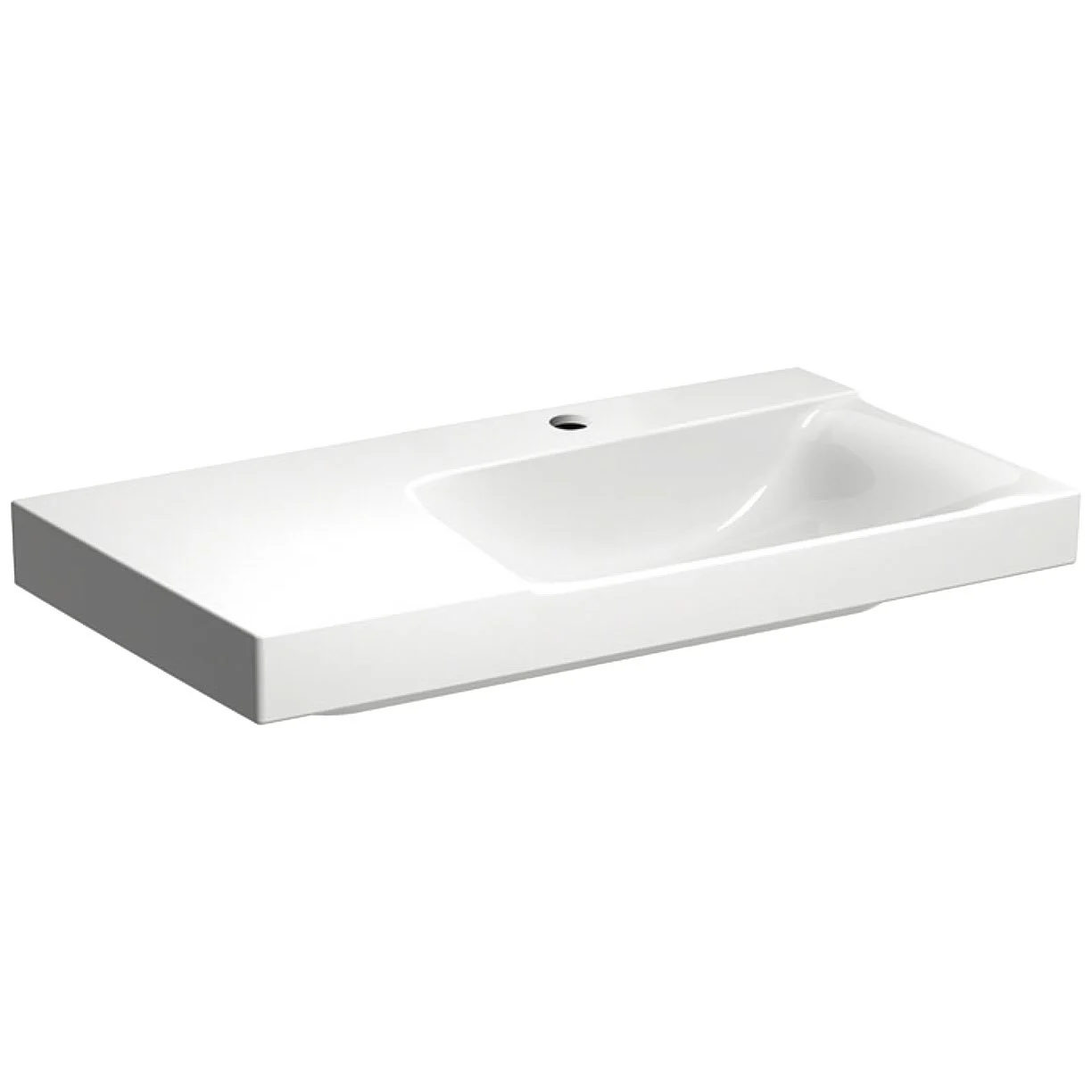 Geberit Xeno² Waschtisch 90 cm mit Ablagefläche links
