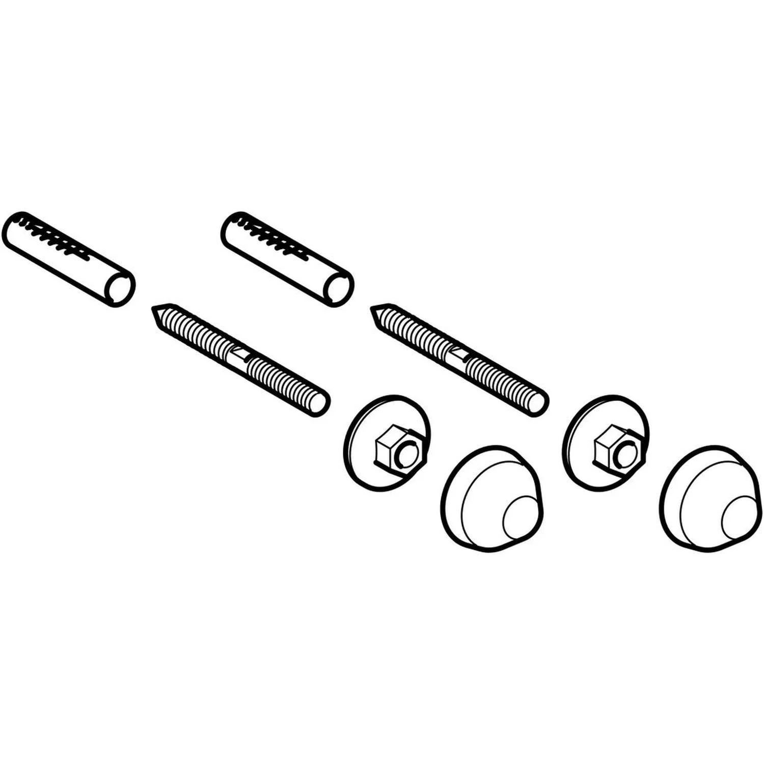 Geberit Befestigungsset für Urinale Bild 2
