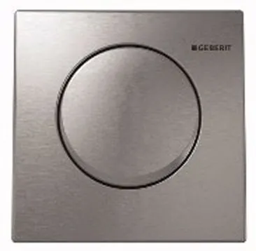 Geberit Mambo Urinal-Handauslösung pneumatisch, Betätigung aus Edelstahl Bild 2