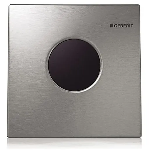 Geberit Mambo Urinalsteuerung berührungslos, Infrarot, Netzbetrieb, Betätigung aus Edelstahl Bild 2