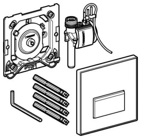 Geberit Typ 50 Urinal-Handauslösung pneumatisch Bild 2
