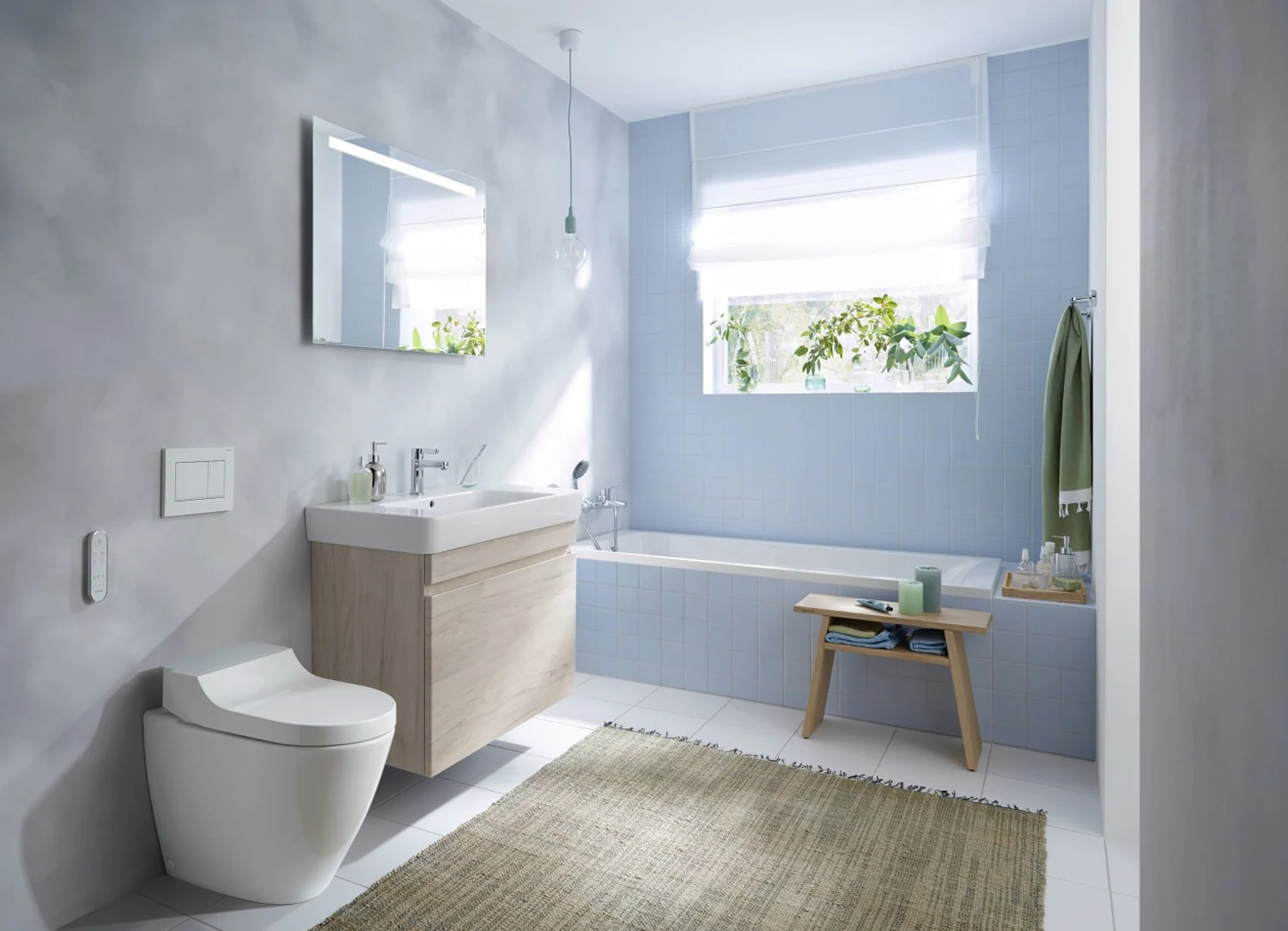 Geberit Sigma 20 square Betätigungsplatte für 2-Mengen-Spülung Bild 3