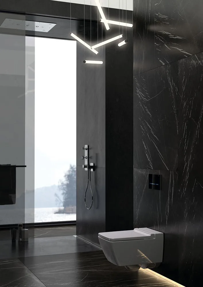 Geberit Betätigungsplatte Sigma80 berührungslos, WC-Steuerung mit elektronischer Spülauslösung Bild 3