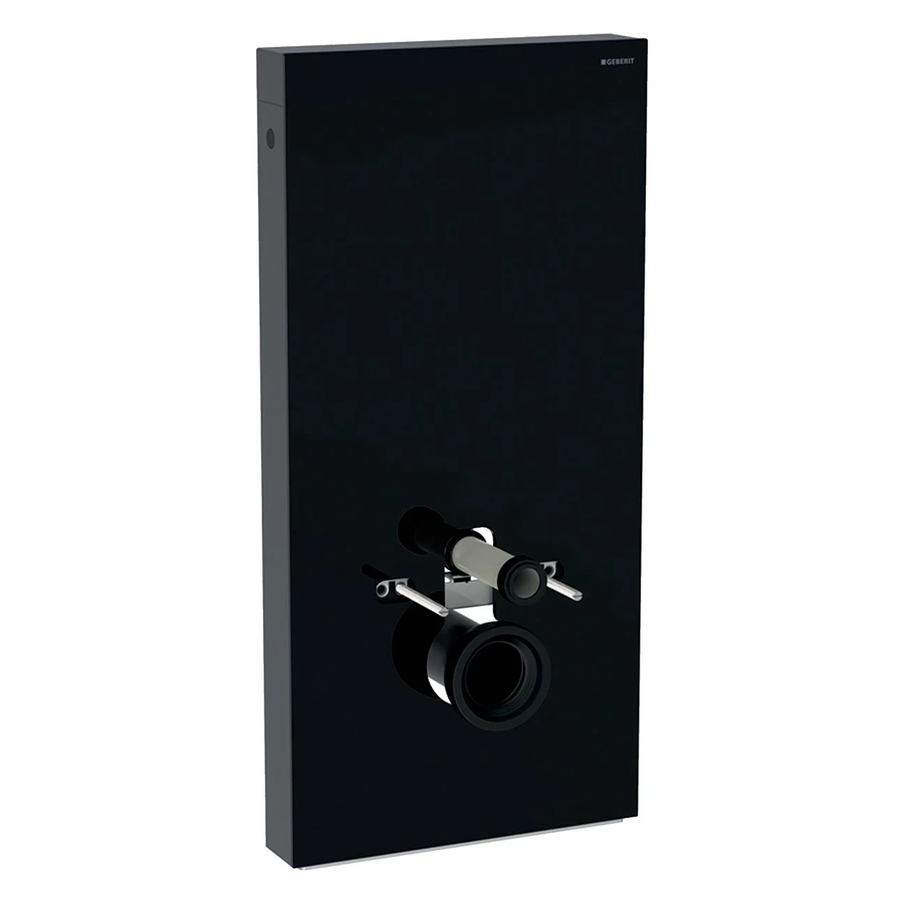 Geberit Monolith Sanitärmodul für Wand-WC, 101 cm, mit Anschlussstutzen, Wasseranschluss seitlich