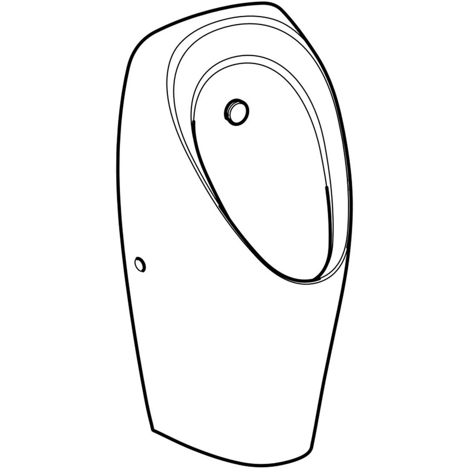 Geberit Urinal Tamina für Unterputz-Steuerung Bild 5