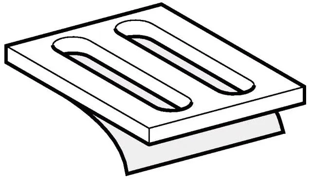 Geberit GIS Schalldämmplatte für Montagewinkel Bild 2