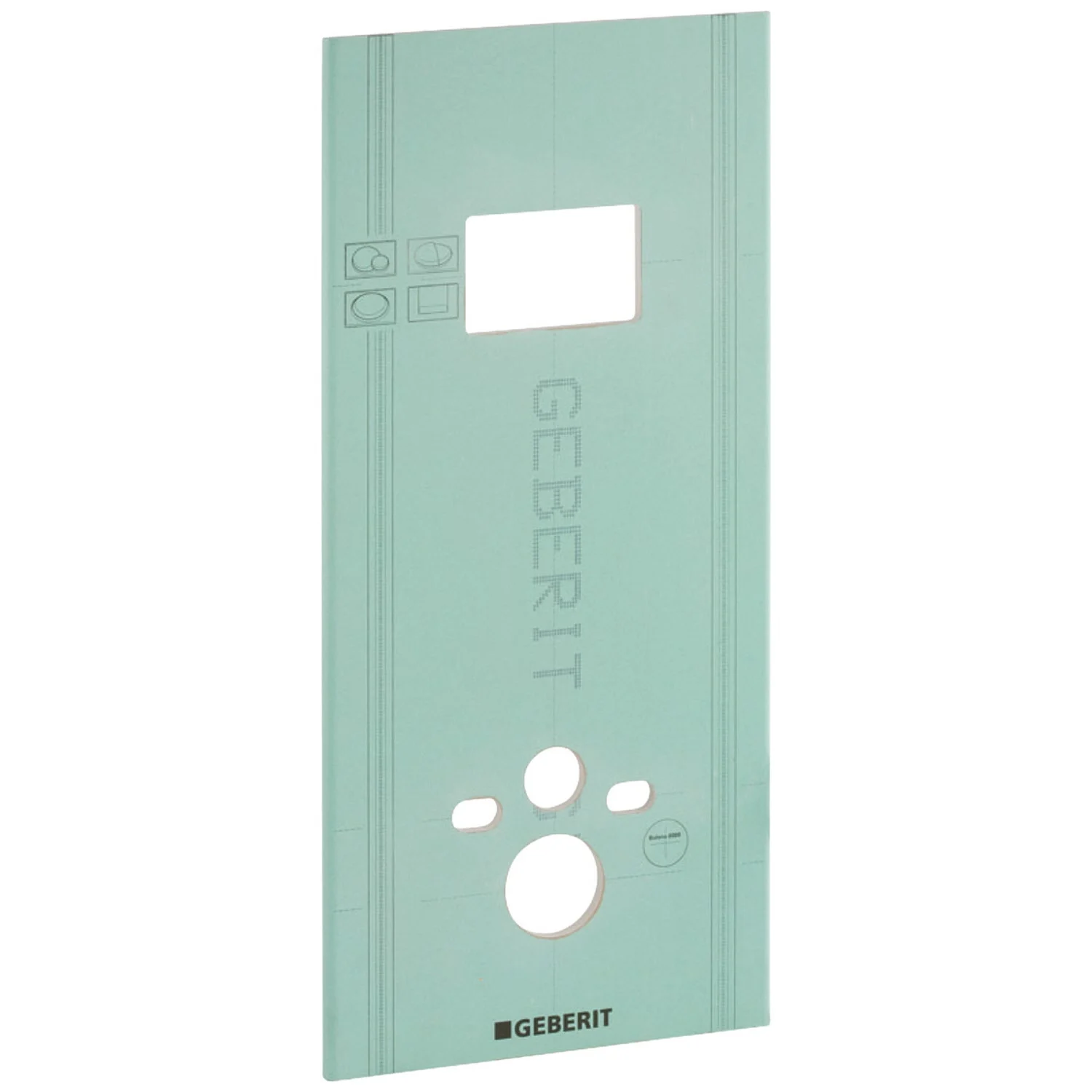 Geberit GIS WC-Paneel für Wand-WC, für Sigma UP-Spülkästen 12 cm