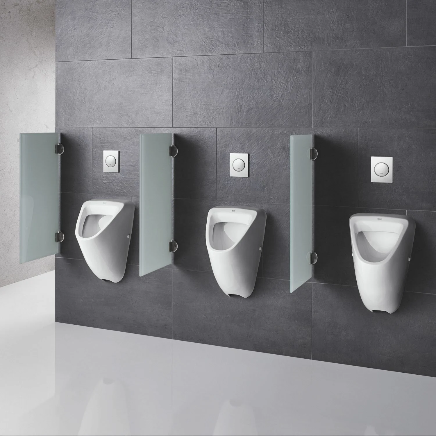 GROHE Bau Keramik Urinal mit verdecktem Zulauf Bild 2