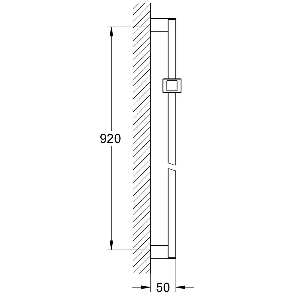 GROHE Euphoria Cube Brausestange 90 cm Bild 2