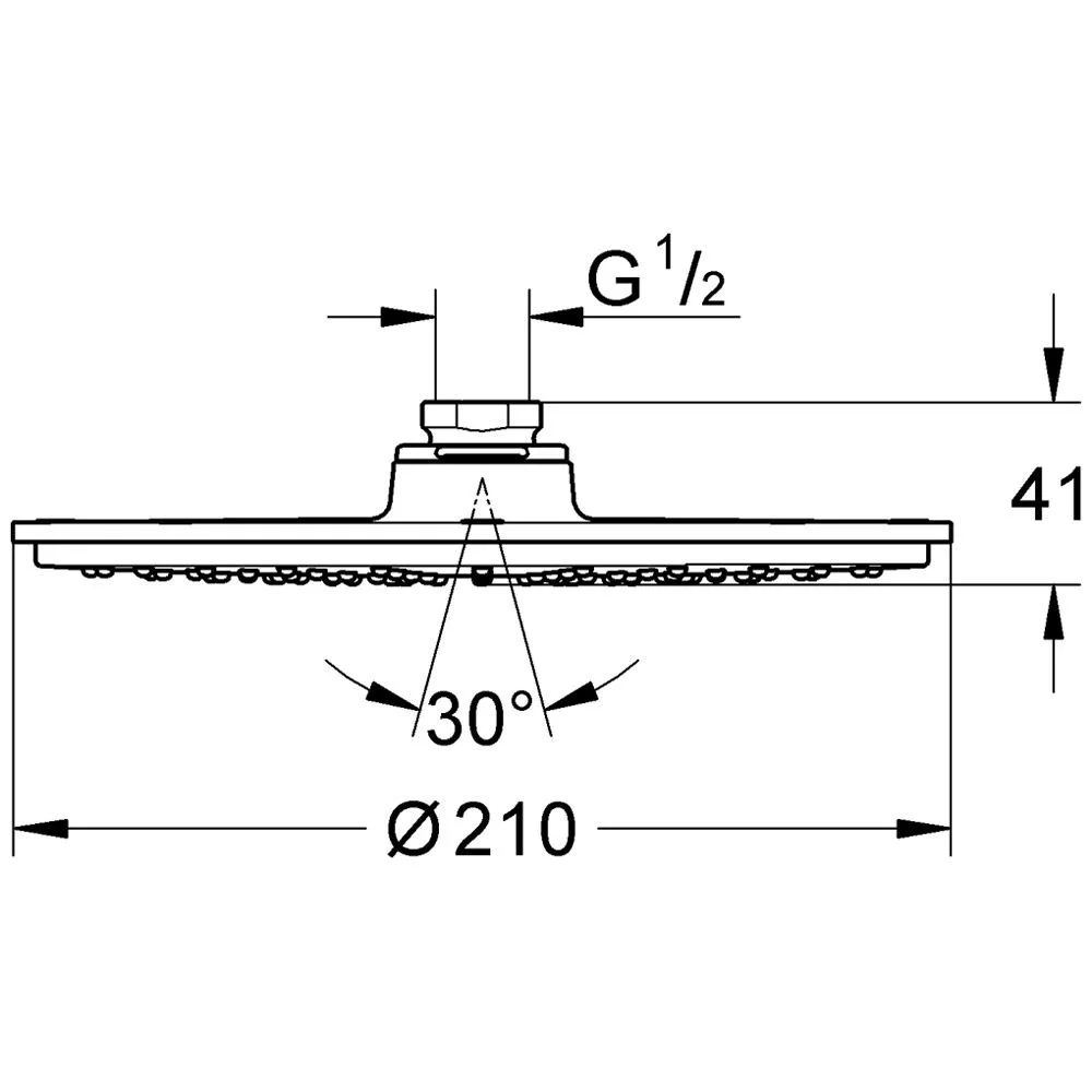 GROHE Rainshower Kopfbrause Cosmopolitan Bild 2