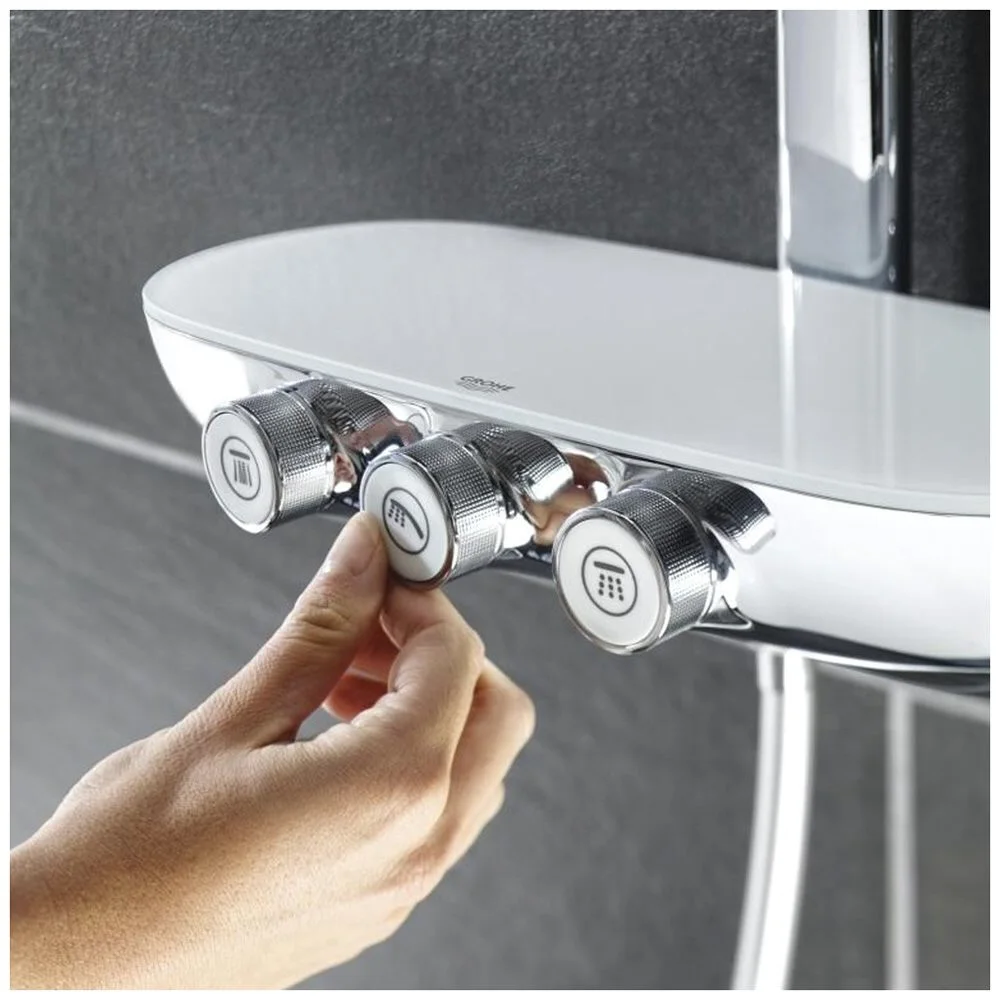 GROHE Rainshower Duschsystem SmartControl 360 Duo mit Thermostatbatterie Bild 3