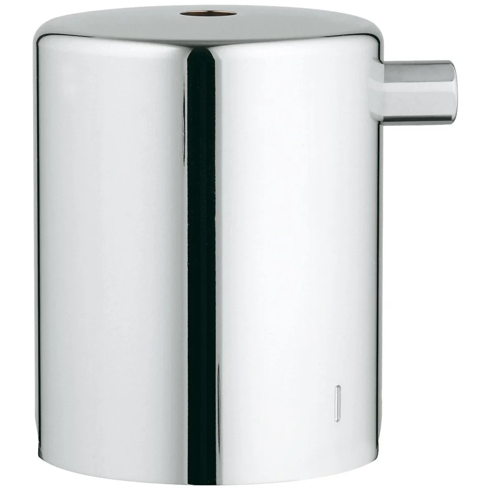 Cylindryczny chromowany uchwyt z bocznym połączeniem, Grohe