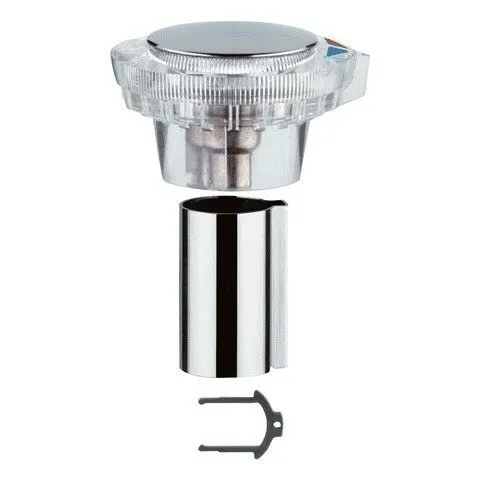 Chromowana rączka do kranu w częściach, Grohe