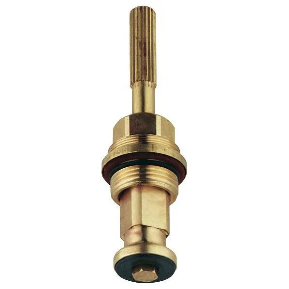 Mosiężny wkład do termostatu widok z przodu, Grohe