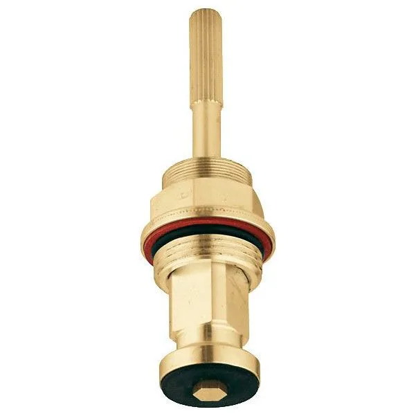 Mosiężny wkład do termostatu widok z przodu, Grohe