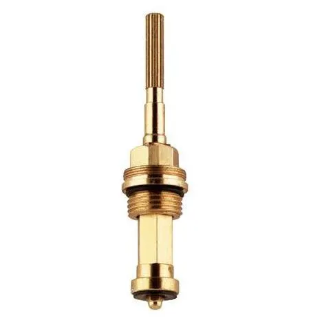 Mosiężna góra termostatu widok z przodu, Grohe
