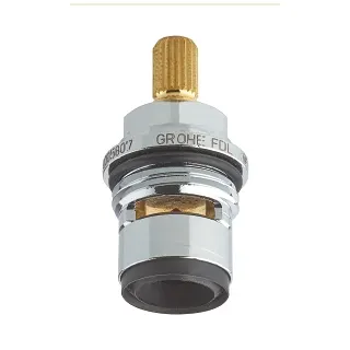 Mały srebrny wkład z złotą końcówką, Grohe
