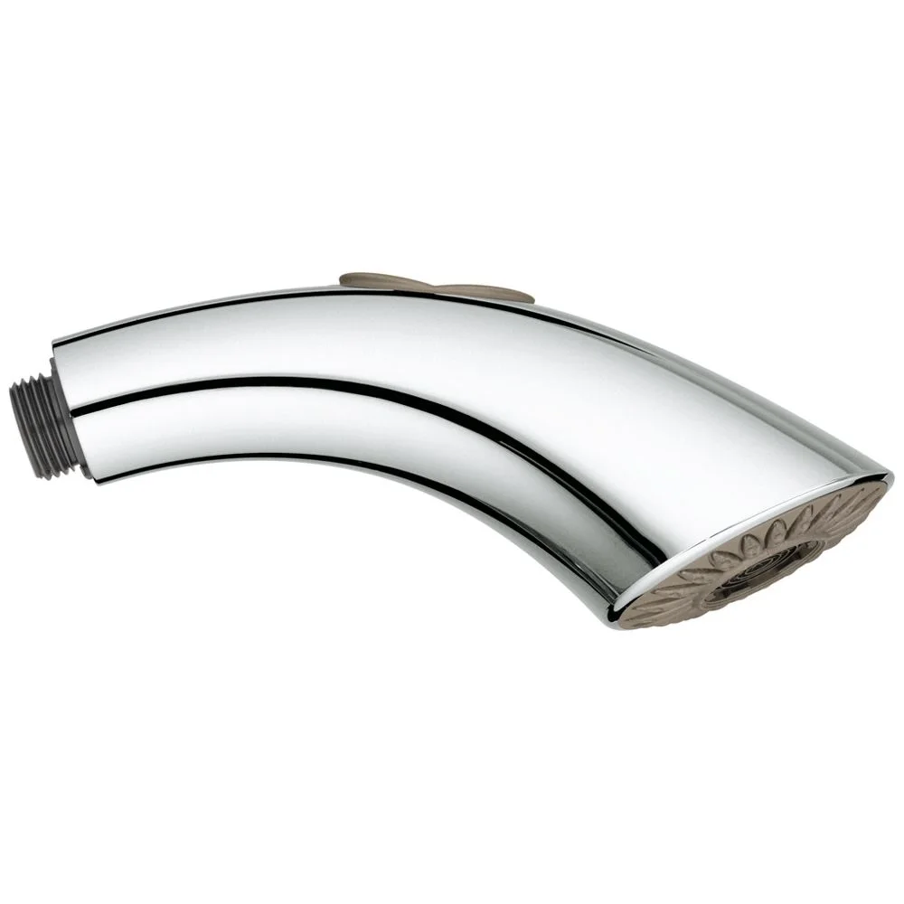 Zakrzywiona ręczna słuchawka prysznicowa w chromie, Grohe