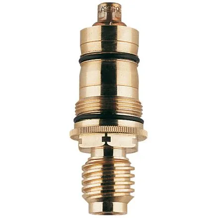 Element termiczny widok z boku, kolor mosiężny, Grohe