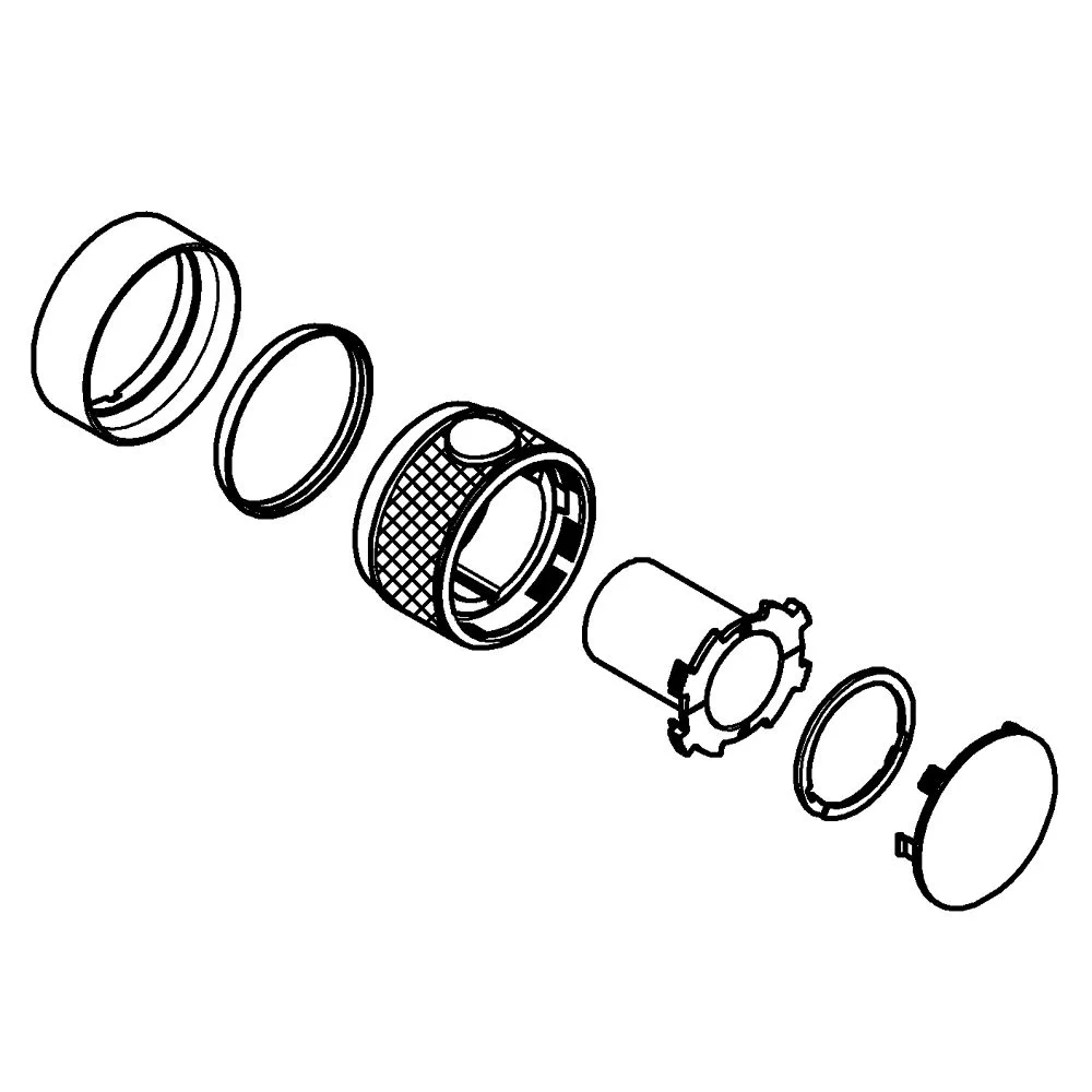 Widok rozstrzelony Grohterm SmartControl, Grohe