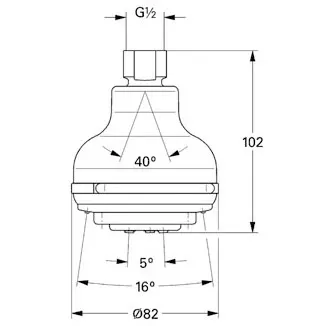 Grohe – deszczownica Zdjęcie 2