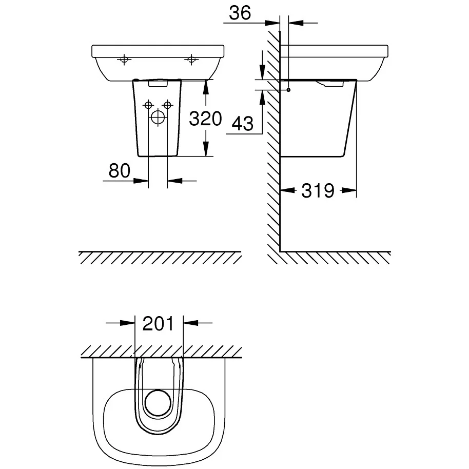 GROHE Essence Halbsäule Bild 2