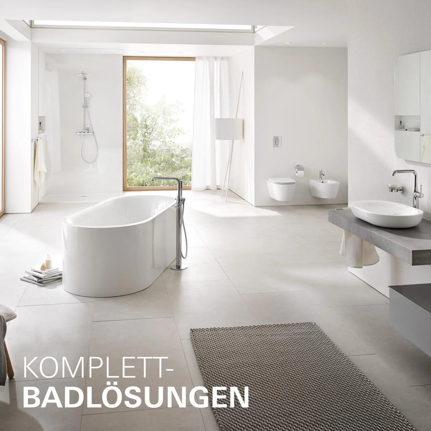 GROHE Essence Neu 4-Loch Einhand Wannenkombination Bild 6