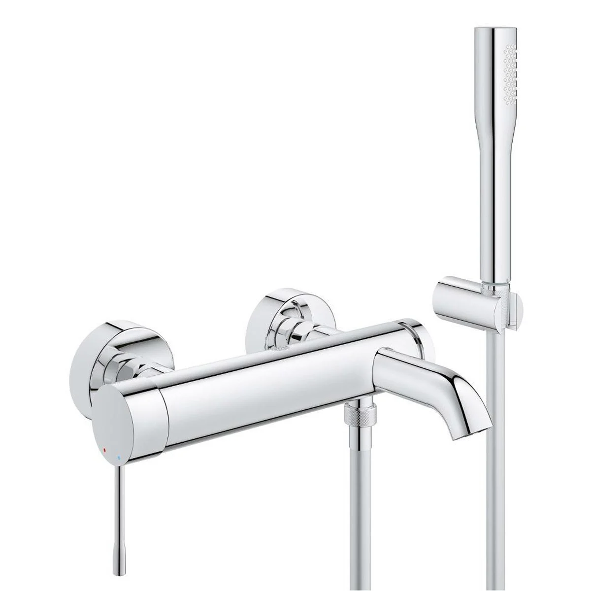 GROHE Essence New Einhand-Wannenbatterie mit Brausegarnitur