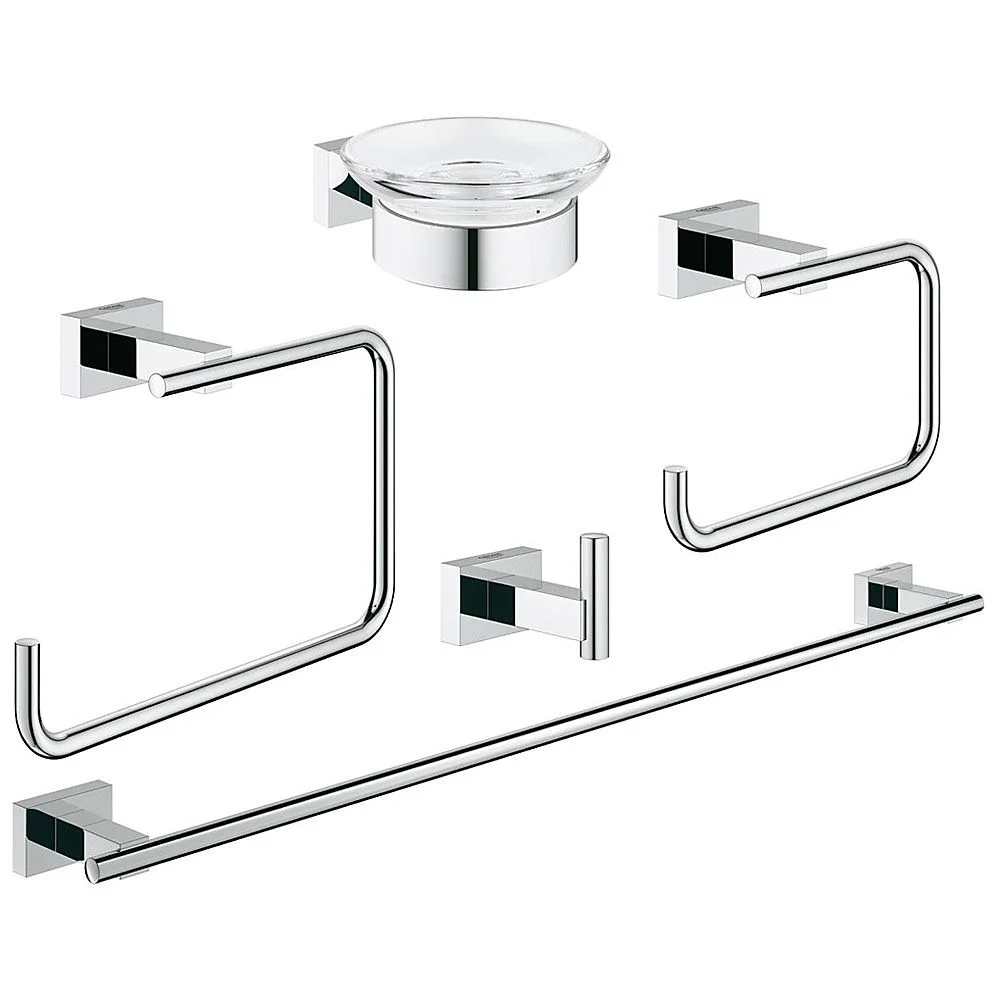 GROHE Essentials Cube Bad-Set 5 in 1
